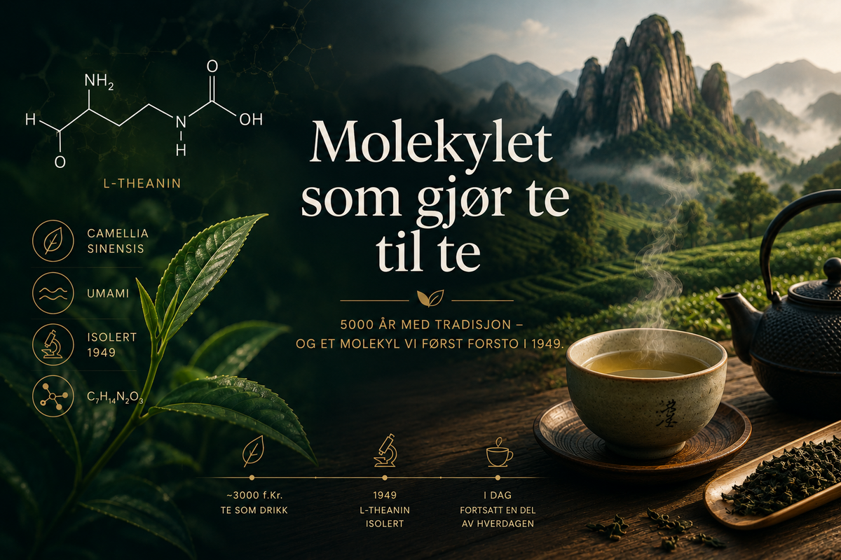 Molekylet som gjør te til te